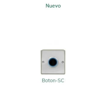 Botón Sin Contacto con LED indicador Para Controladores Industriales Chooser y Chooser mini