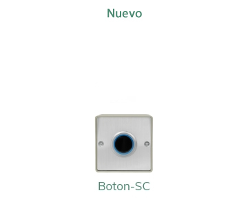 Botón Sin Contacto con LED indicador Para Controladores Industriales Chooser y Chooser mini
