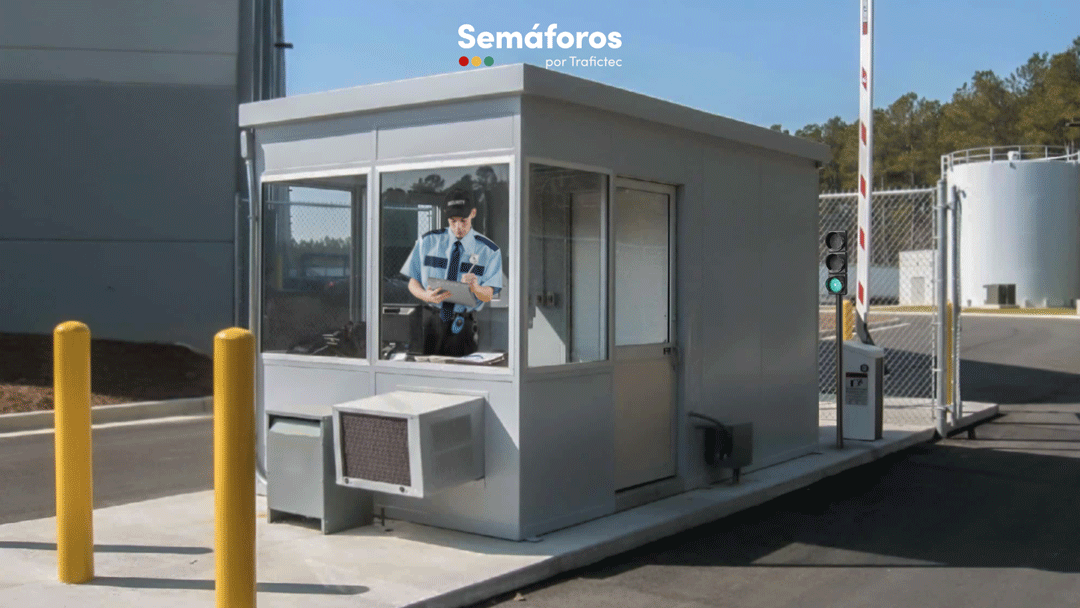 Semáforo LED Industrial Rojo-Ámbar-Verde 10 cm